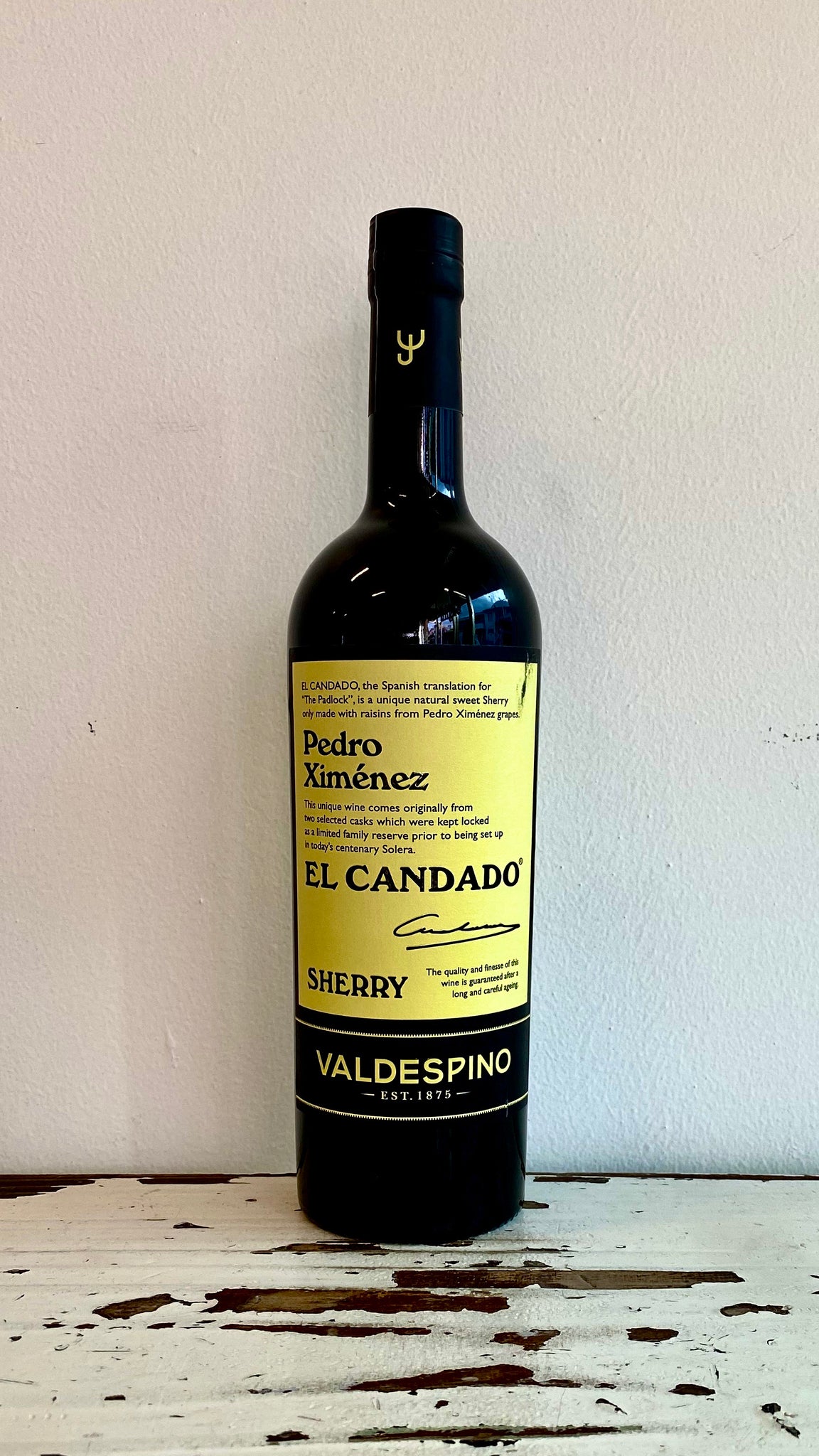 Valdespino El Candado Pedro Ximenez