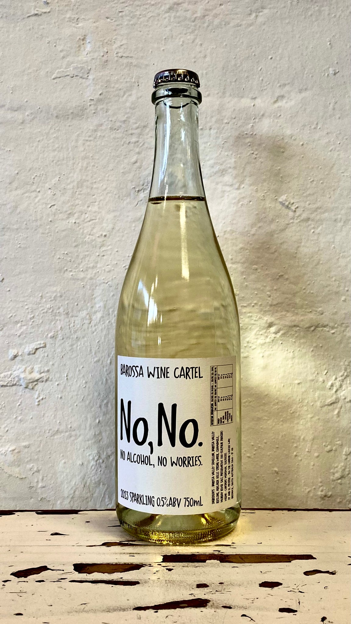 2023 Barossa Wine Cartel No, No. Non Alcoholic Sparkling