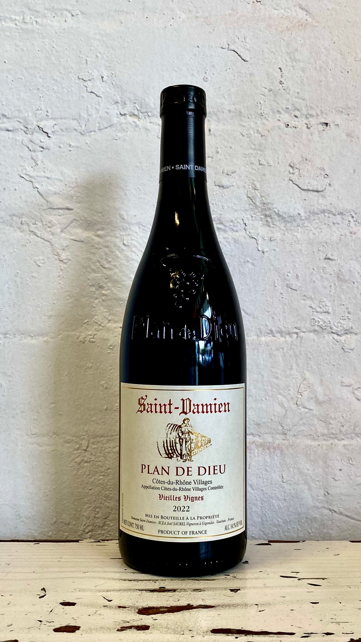 2022 Domaine Saint Damien Plan de Dieu Vieilles Vignes Cotes du Rhone Villages